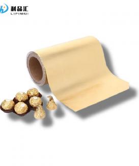 Manufacturer 8011 Alloy Colored Sheet Aluminum Foil Chocolate Wrapping Paper Roll