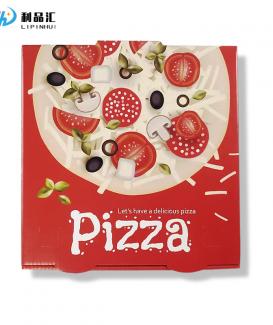 Eco Friendly Custom Recyclable Package Food Grade Storage Packagesandwich Paper Snack Pizza Box